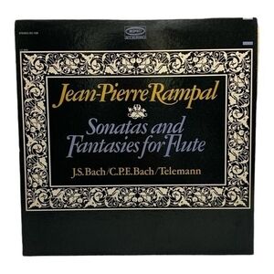LP Jean-Pierre Rampal - Sonatas And Fantasies For Flute Vinyl Record
